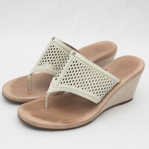 UGG®  Solena Wedge Sandals Size 8